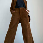 The Off Duty Trouser in Camel