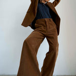 The Off Duty Trouser in Camel