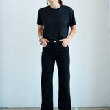 The Chameleon Tee Linen in Black