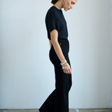 The Chameleon Tee Linen in Black