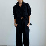 The Scrub Pant in Black