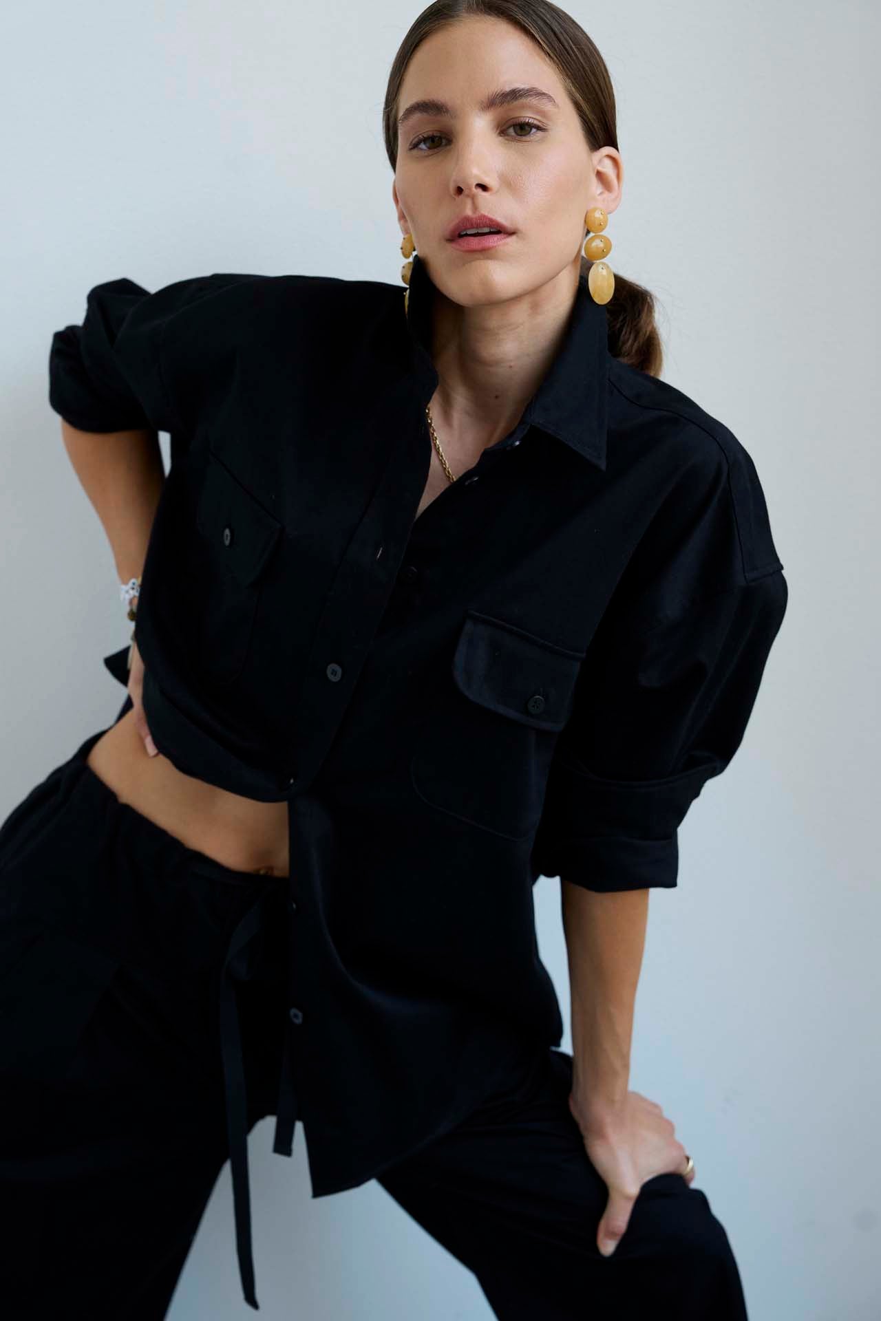 The Scrub Pant in Black