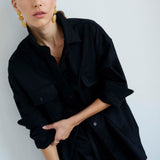 The Big Shirt in Black