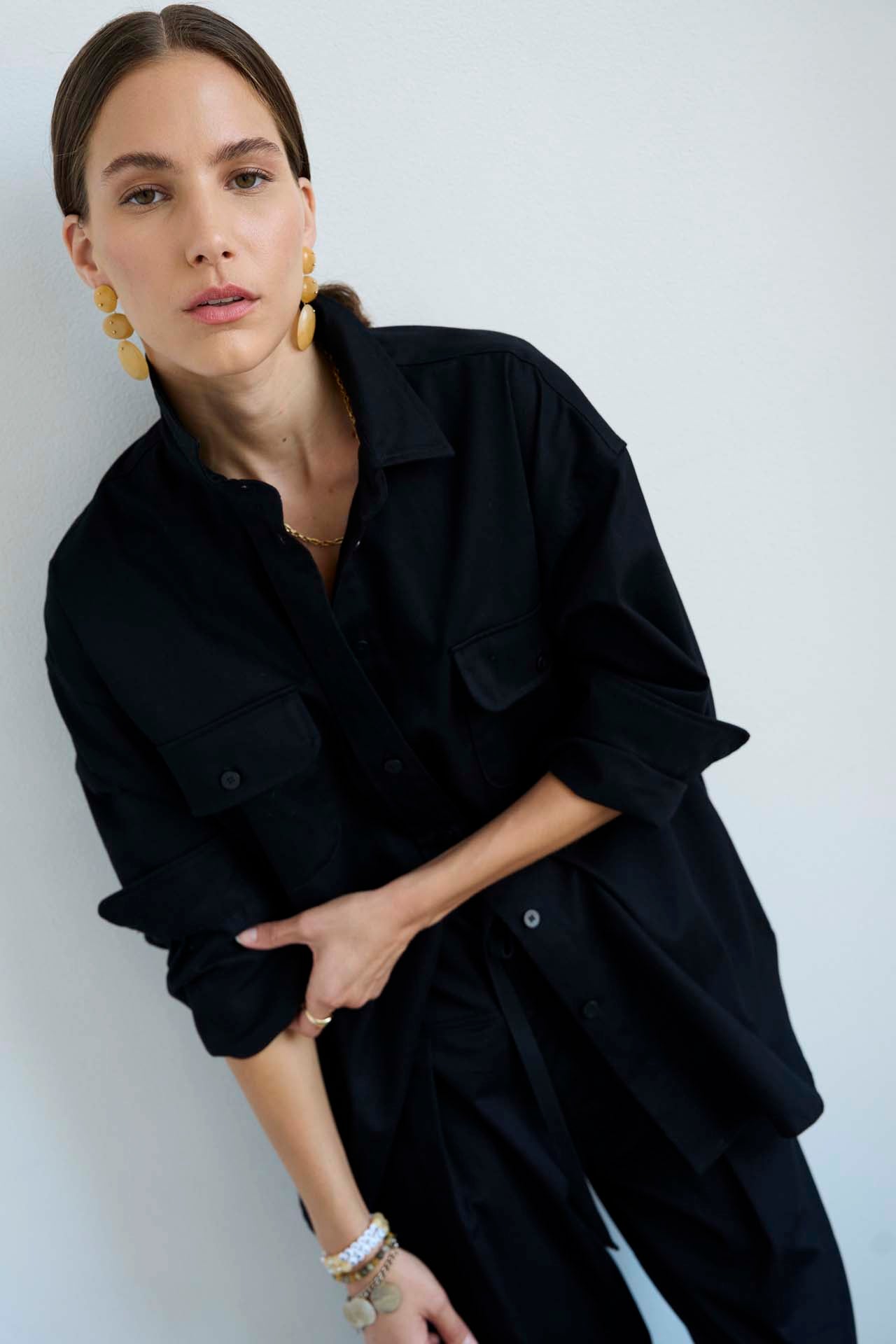 The Big Shirt in Black