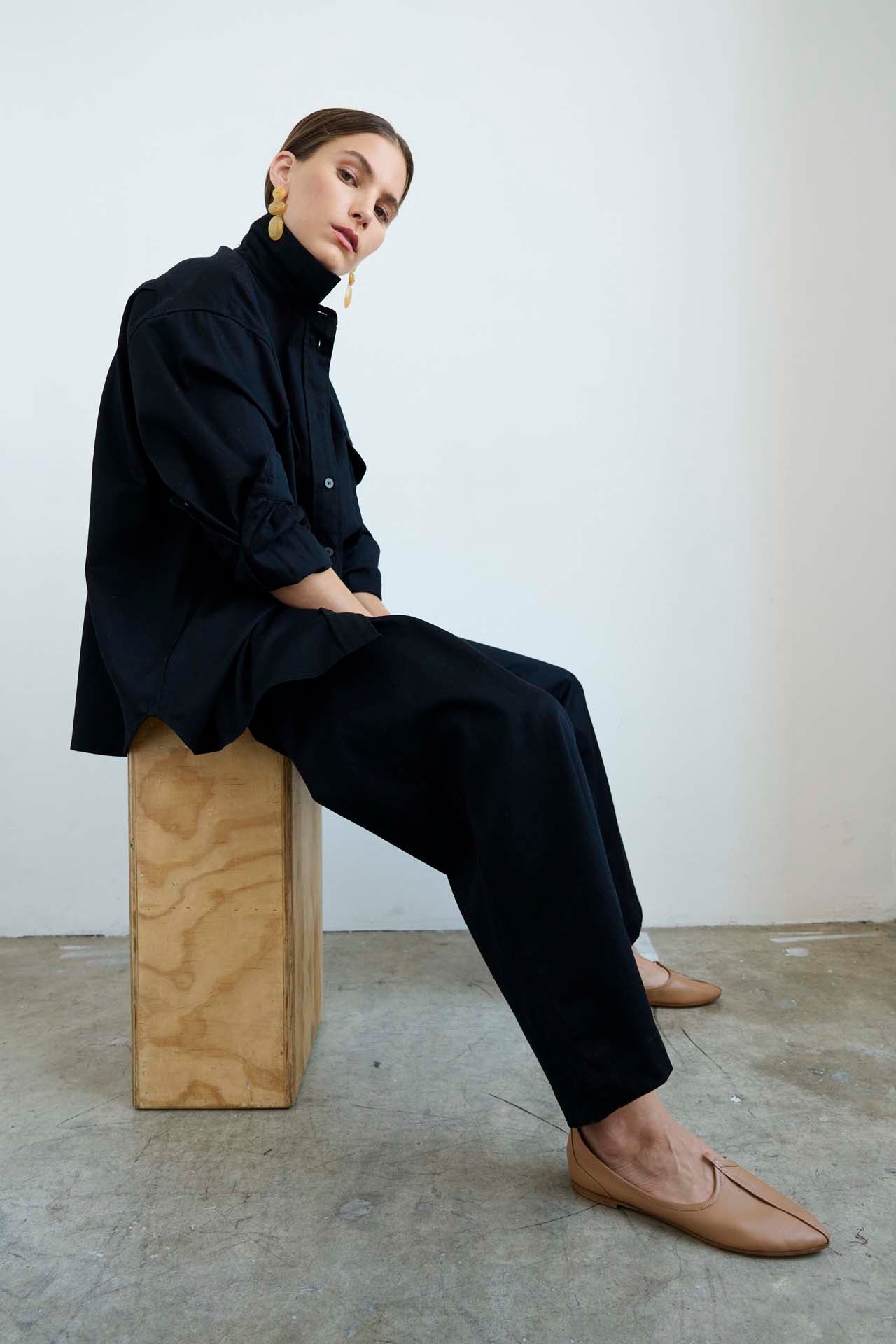 The Scrub Pant in Black