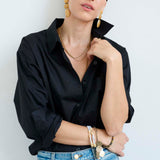 The Weekend Shirt in Black