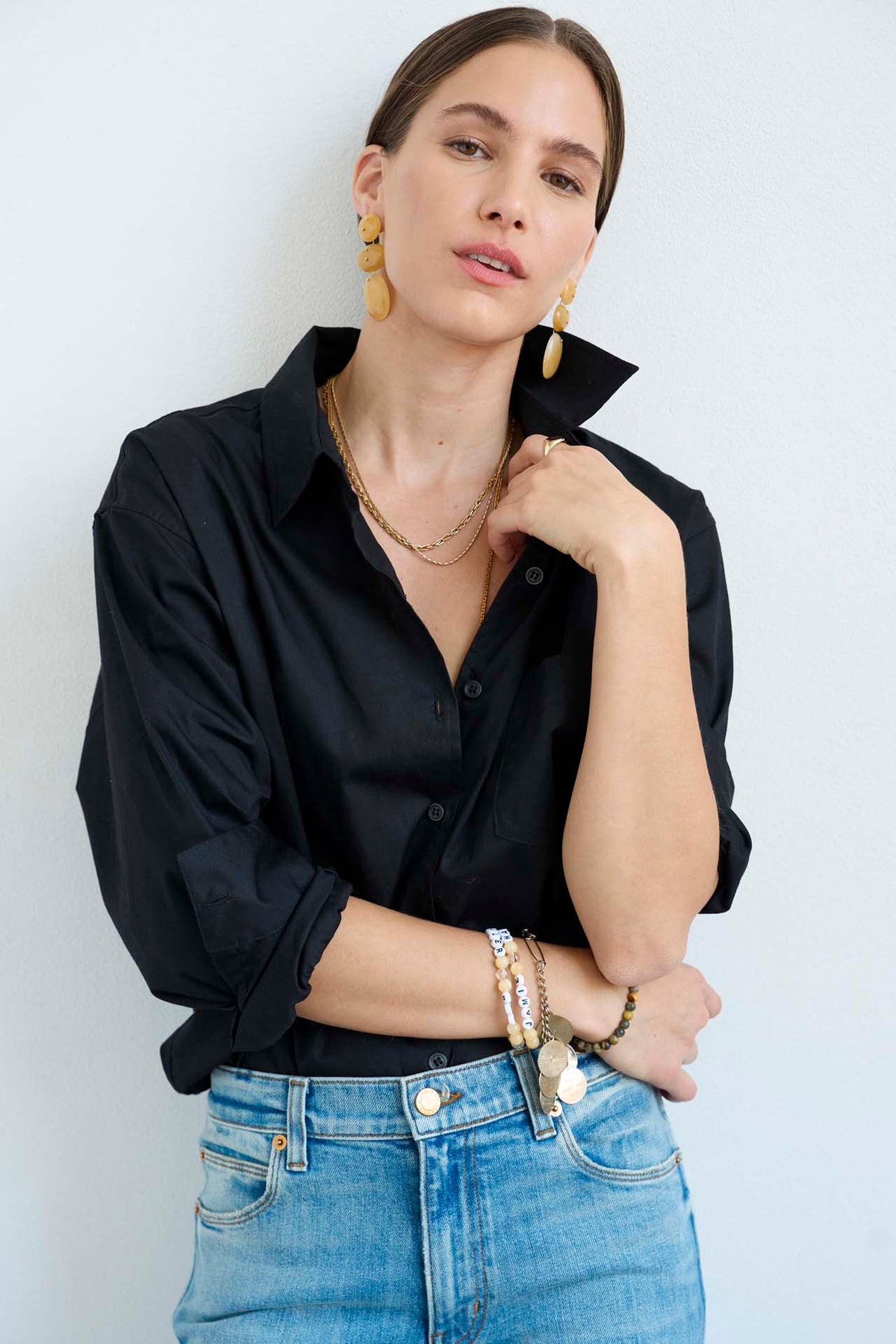 The Weekend Shirt in Black