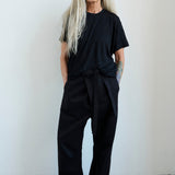 The Chameleon Tee Linen in Black