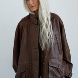 The Anorak Jacket in Brown