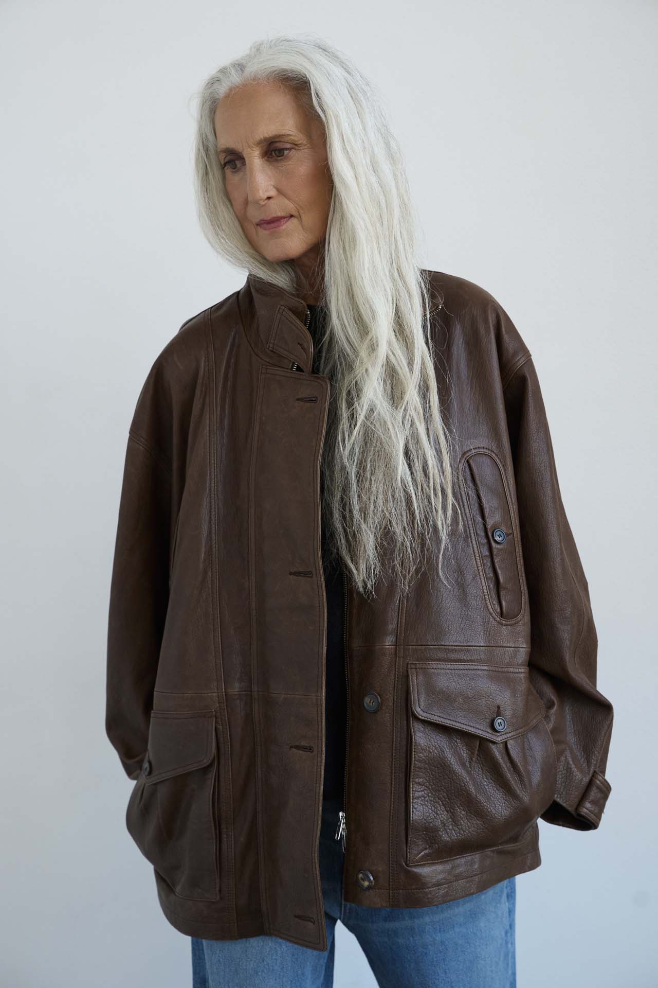 The Anorak Jacket in Brown