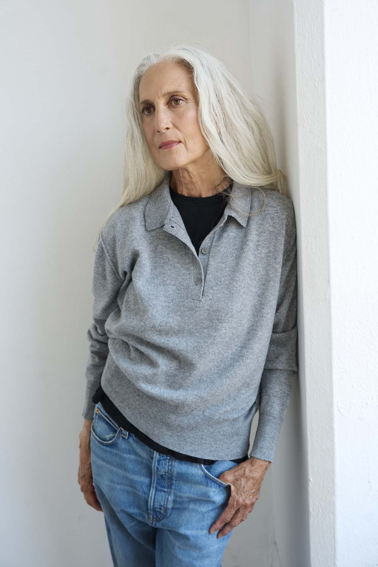 The Polo in Light Heather