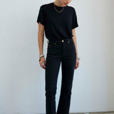 The Kenickie Jean in Washed Black