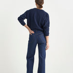 The Crease Jean in Raw Rinse - Jamie Haller
