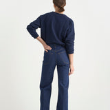 The Crease Jean in Raw Rinse - Jamie Haller