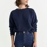 The Daily Sweatshirt in Navy