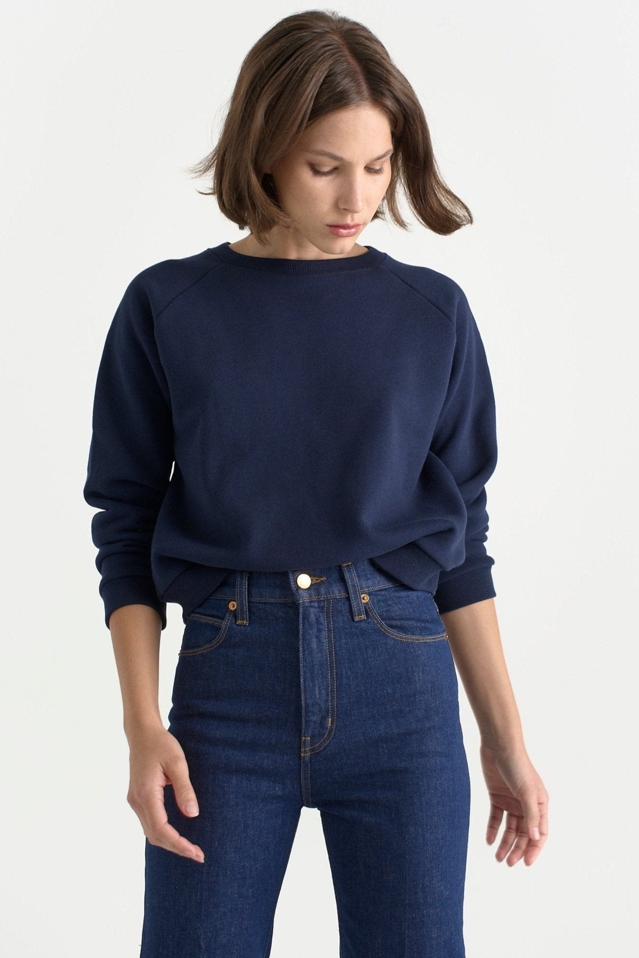 The Crease Jean in Raw Rinse - Jamie Haller