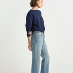 The Slouch in Worn Indigo. On body side - Jamie Haller