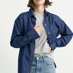 The Essential Shirt in Raw Rinse - Jamie Haller