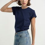 The Chameleon Tee in Navy - Jamie Haller