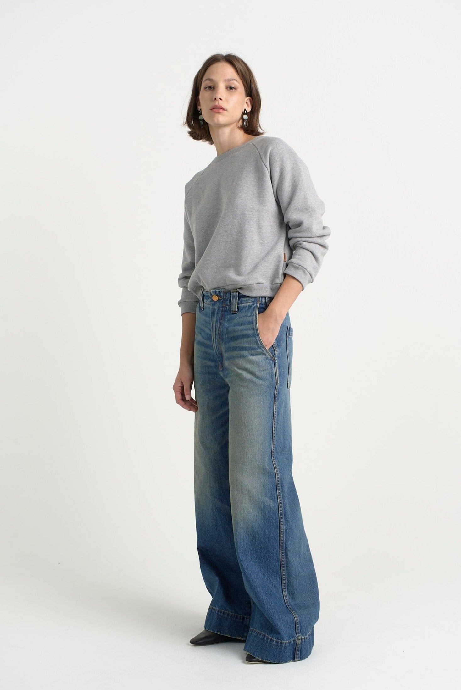 The Off Duty in Distressed Indigo - Jamie Haller