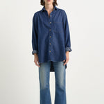 The Essential Shirt in Raw Rinse - Jamie Haller