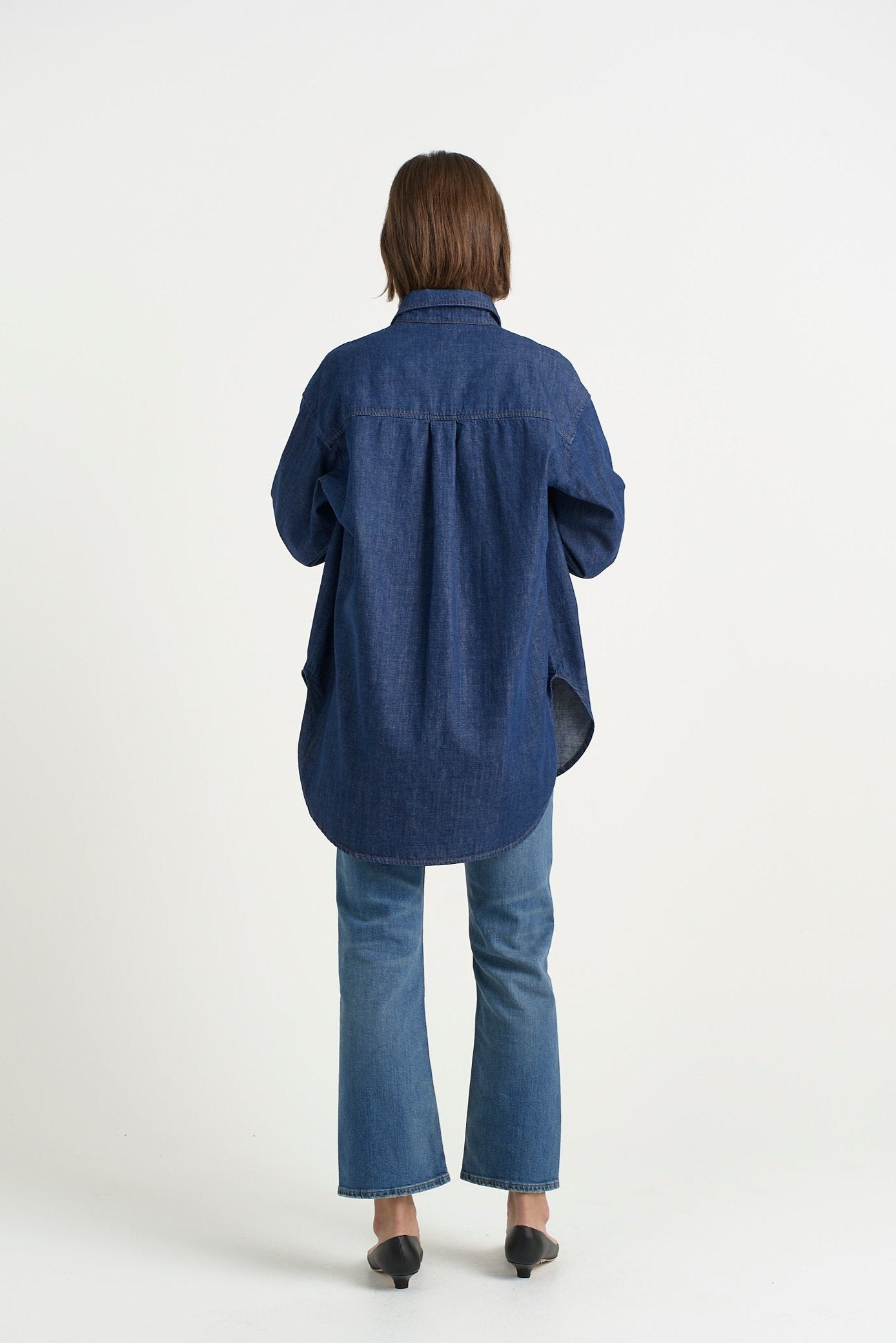 The Essential Shirt in Raw Rinse - Jamie Haller