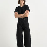 The Baggy Painter in Washed Black - Jamie Haller