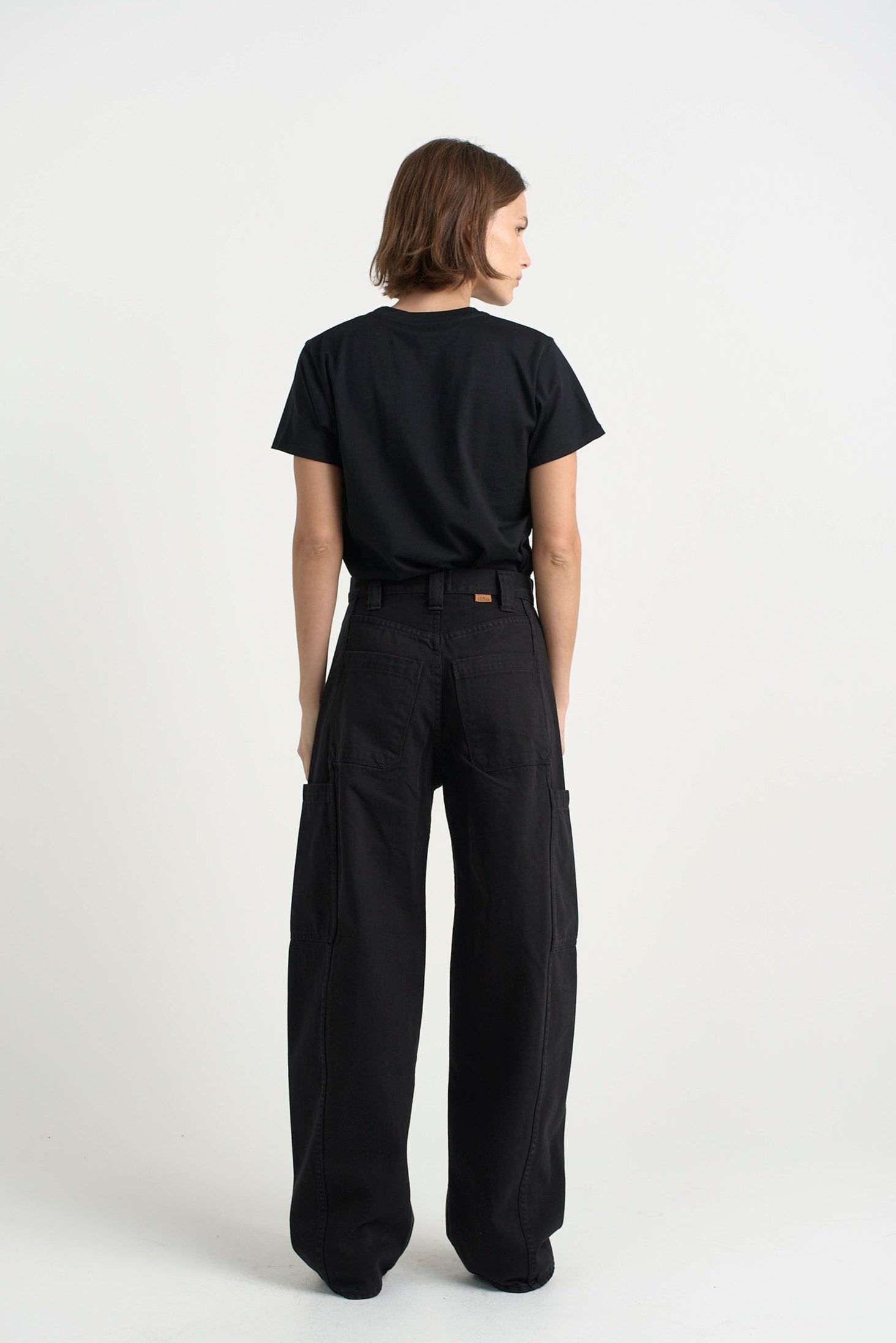 The Baggy Painter in Washed Black - Jamie Haller
