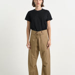 The Everything Pant in Chestnut . On body front- Jamie Haller