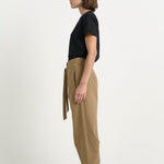 The Everything Pant in Chestnut. On body side - Jamie Haller
