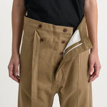 The Everything Pant in Chestnut. On body front - Jamie Haller