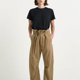 The Everything Pant in Chestnut. On body front - Jamie Haller