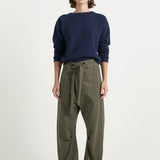 The Everything Pant in Olive. On body front - Jamie Haller