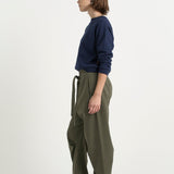 The Everything Pant in Olive. On body side - Jamie Haller