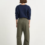 The Everything Pant in Olive. On body back - Jamie Haller