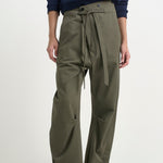 The Everything Pant in Olive. On body front - Jamie Haller