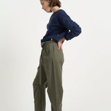 The Everything Pant in Olive. On body side - Jamie Haller