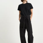 The Everything Pant in Black. On body front - Jamie Haller