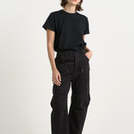 The Fatigues in Black. On body front - Jamie Haller
