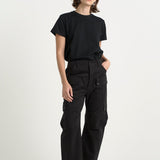 The Fatigues in Black. On body front - Jamie Haller