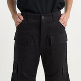 The Fatigues in Black. On body front - Jamie Haller