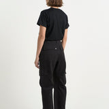 The Fatigues in Black. On body back - Jamie Haller