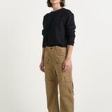 The Fatigues in Chestnut. On body front side - Jamie Haller