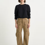 The Fatigues in Chestnut. On body front - Jamie Haller