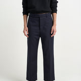 The Waist Tape Trouser in Oxford Grey
