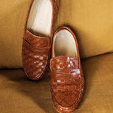 Jamie Haller x PW Woven Loafer in Brown - Jamie Haller