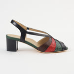 The Archive Heel in Snake Mix
