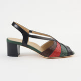 The Archive Heel in Snake Mix