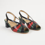 The Archive Heel in Snake Mix
