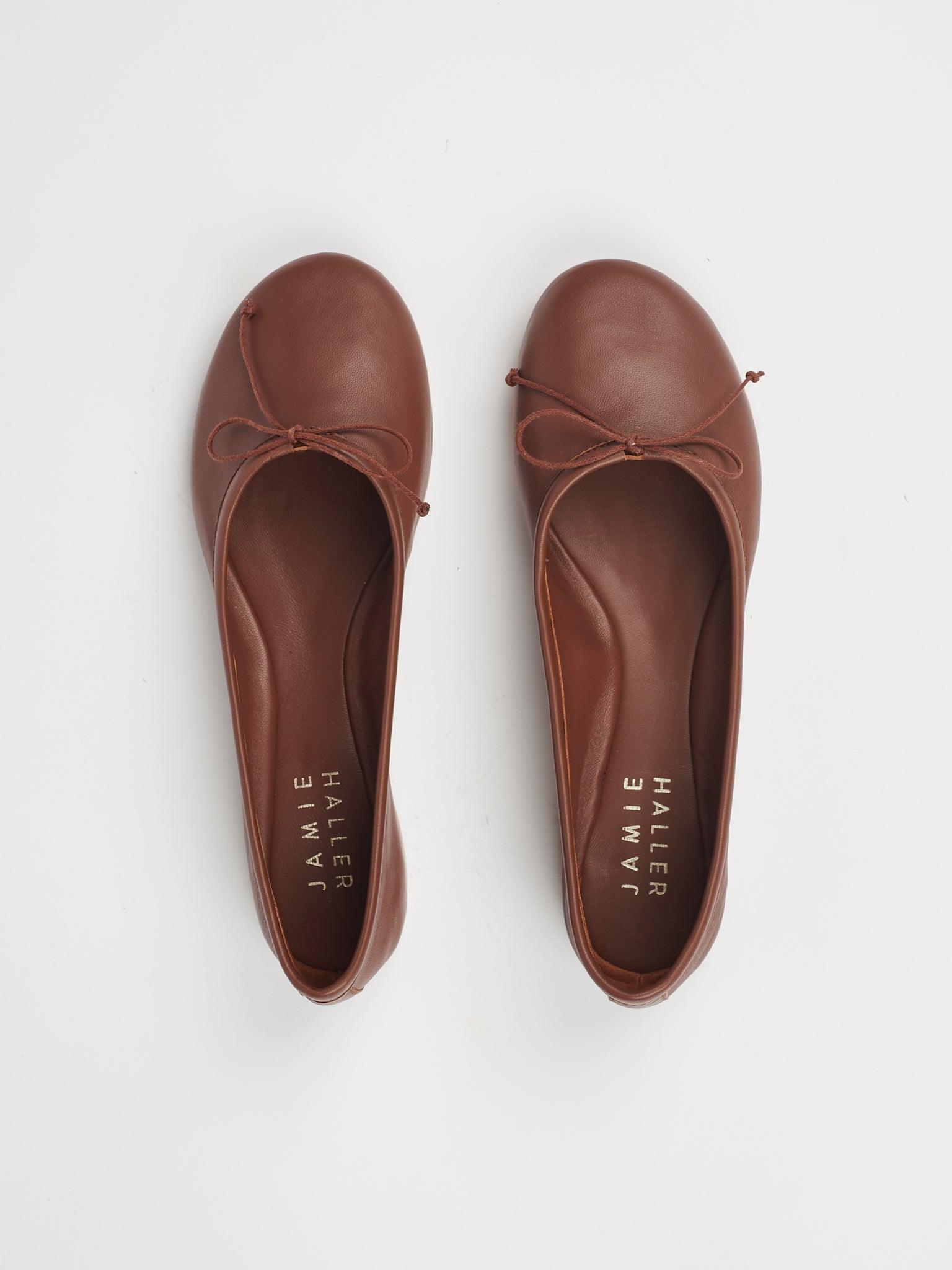 The Ballet Slipper in Rugine - Jamie Haller